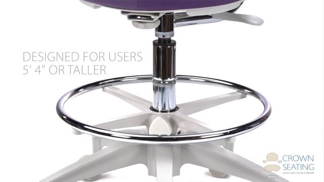 C40AR Keystone Dental Assistant Stool From Crown Seating смотреть онлайн