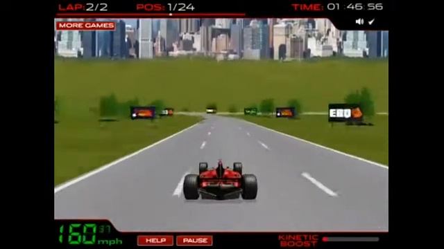 Гонщик Формулы-1 / FORMULA RACER / Www.allgames.cc