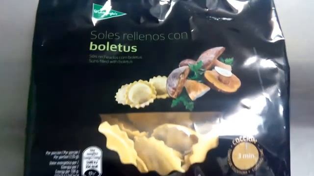 PASTA FRESCA SOLES RELLENOS CON BOLETUS. EL CORTE INGLÉS смотреть онлайн