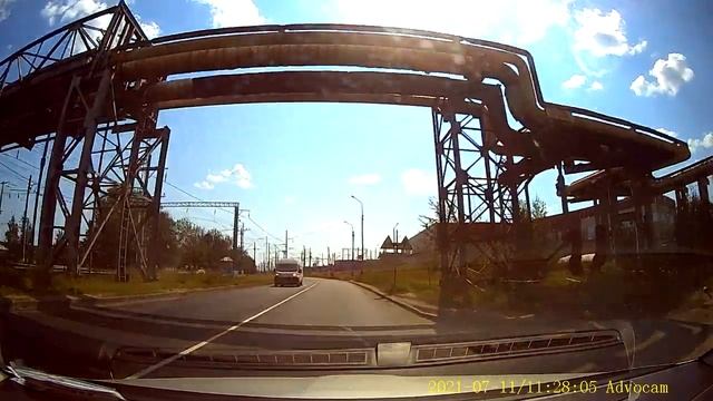 г. Петрозаводск, ул. Пограничная - Новосулажгорская - пр. Первомайский. (июль 2021 года) смотреть онлайн