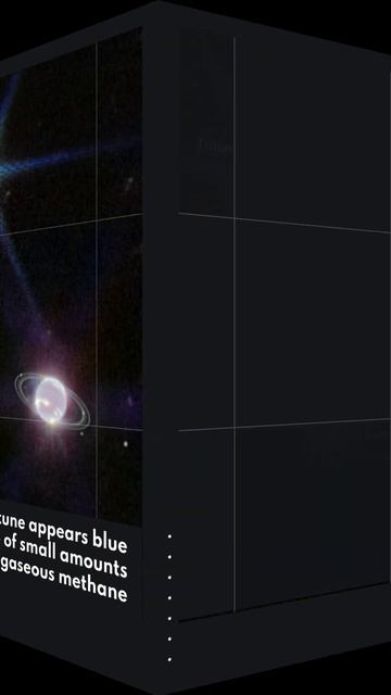 Newly Revealed Image of Neptune's Rings: Captured by NASA's Webb Telescope смотреть онлайн