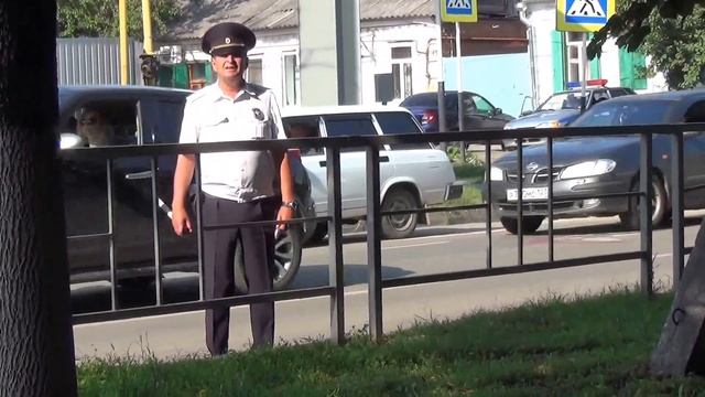 Незаконный досмотр ДПС