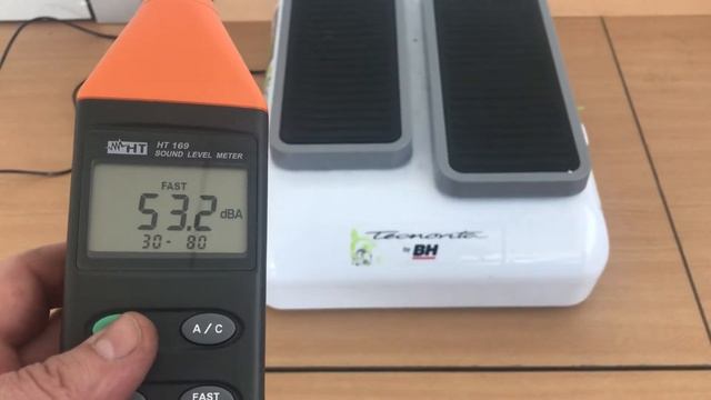 ****BH MY STEP LEG EXERCISER NOISE TEST 56 db (VACUUM CLEANER) смотреть онлайн