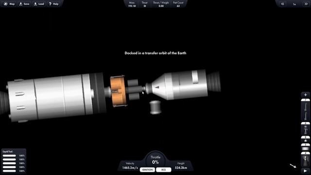 Saturn V SFS Replica Moon mission - Free blueprint смотреть онлайн