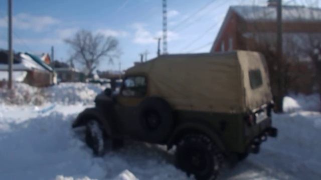 Газ-69. Зимний выезд. смотреть онлайн