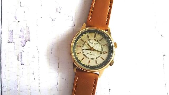 Vintage Watch Poljot Alarm Signal rare mechanical men's wrist watch USSR смотреть онлайн
