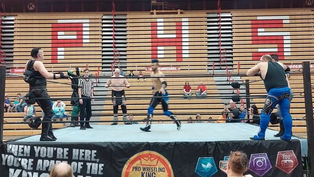 Idol Heinze, Joe Jitsu & Let Er Rip vs Jamar Jupiter, Kevin Storm & Daniel Stark - PWK 4/16/22 смотреть онлайн