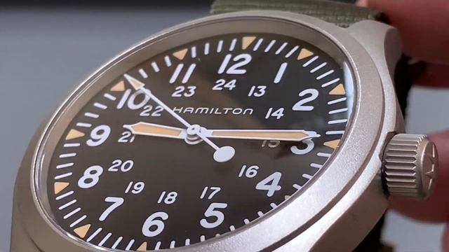 The Hamilton khaki H69529933 смотреть онлайн