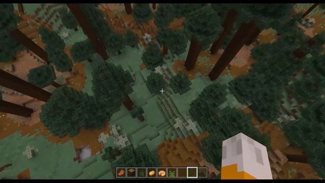 Trying the Saturn seed in Minecraft O_O