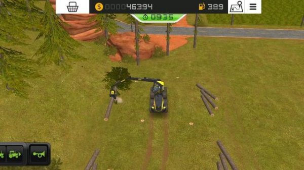 #6 Fs 18 Лесозаготовка, тяжёлый день!!!