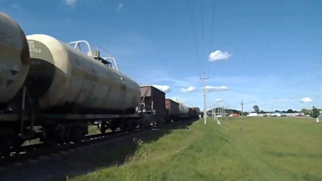 2ТЭ10МК-3548 на перегоне Лида-Скрибовцы смотреть онлайн