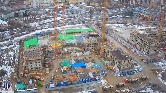 24.03.2019 Звездный дуэт - ход строительства ЖК за неделю