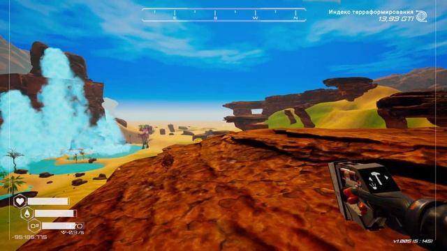 ГИГАНТСКИЙ ВОДОПАД С ПЕЩЕРОЙ ПРОПАВШИХ КОСМОТУРИСТОВ! ШКАФ Т2 ► Planet Crafter #14 смотреть онлайн