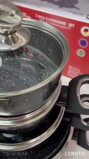 Набор посуды Haeger Kitchen HK 313 black смотреть онлайн