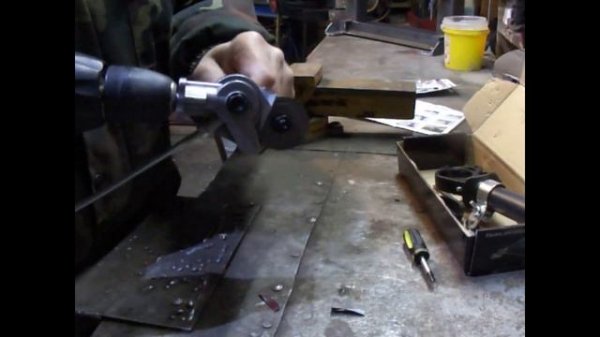 Ножницы но металу из шуруповёрта