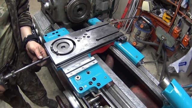 ИЖ 1и611П круглый, перебрал и покрасил з.б. и поперечную подачу смотреть онлайн