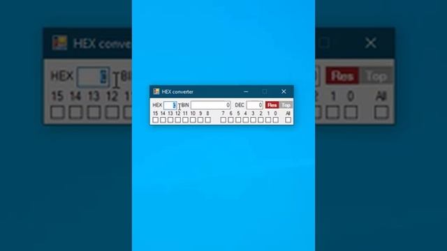 C# HEX/DEC/BIN converter смотреть онлайн