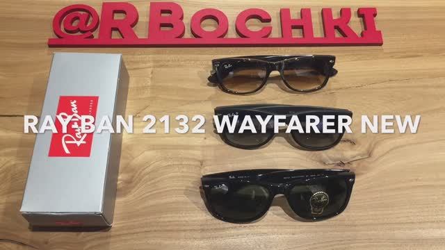 Ray-Ban 2132 901 Wayfarer New - Обзор смотреть онлайн