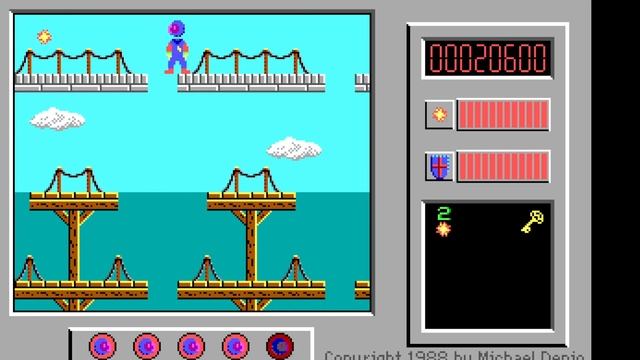 Прохождение The Adventures Of Captain Comic Episode 1 (Ms-Dos)