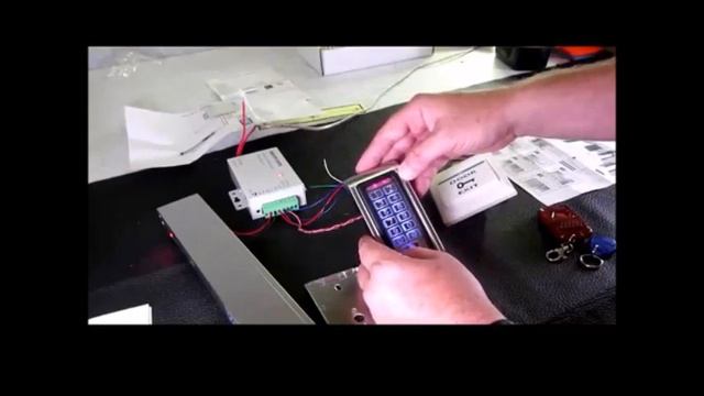 Magnetic Lock Door Entry Install On A Commercial Building смотреть онлайн