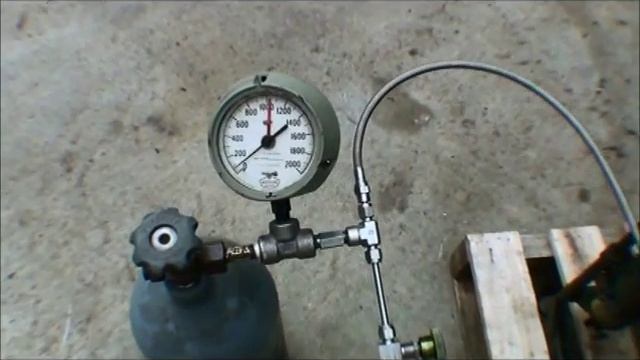 HIgh pressure compressor test 2000 PSI, Stewart Warner AN-MC4 смотреть онлайн