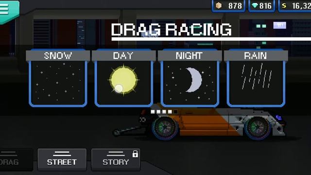 Pixel car racing 6.3kmph - ¼mile смотреть онлайн