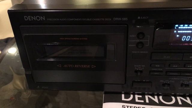 Denon DRW585 Cassette Deck Video смотреть онлайн