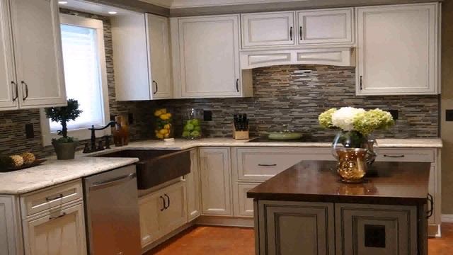 Kitchen Remodel Tile Floor Or Cabinets First - Gif Maker DaddyGif.com (see description) смотреть онлайн