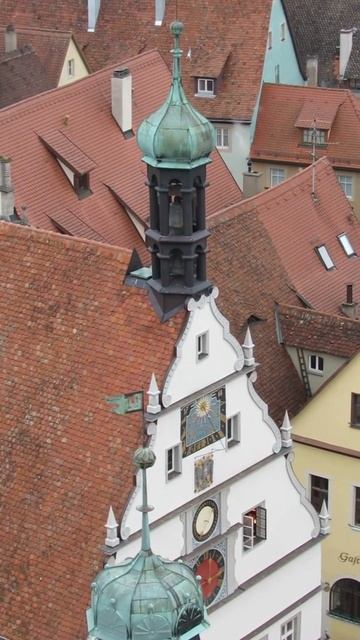 Бьёт колокол на Старой ратуше Ротенбурга смотреть онлайн