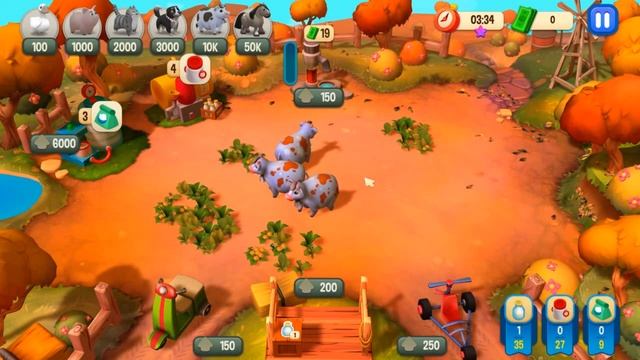 Веселая ферма. Возвращение, 59 уровень (4 звезды) #веселаяферма ПОДПИШИСЬ ПОЖАЛУЙСТА!!! смотреть онлайн