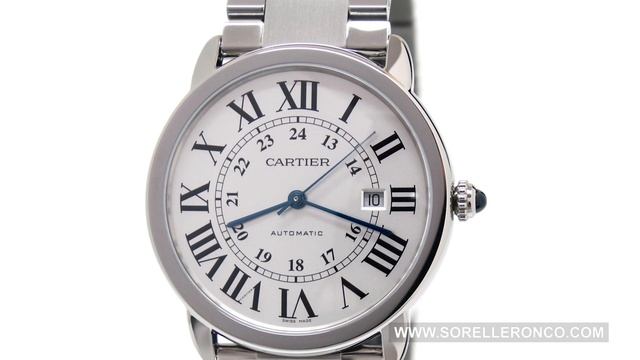 Cartier Ronde Solo de Cartier XL Automatic 42mm | Ref. W6701011 смотреть онлайн