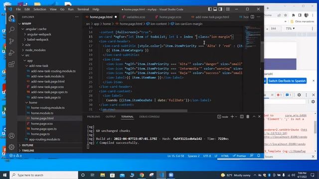 IONIC - Creando una Lista de Tareas (ToDoList) - IV смотреть онлайн