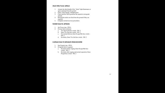 Project Mercury Capsule Flight Operations Manual (Capsule 18 and 19), NASA 1960, McDonnell Aircraft смотреть онлайн