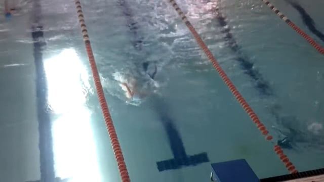 Перегудин Степан 50м на спине СЕРЕБРО