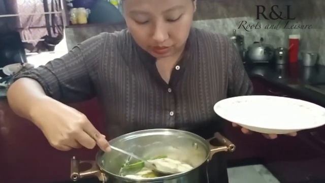 Naga Fish Recipe | Pomfret With Fresh Bamboo Shoot