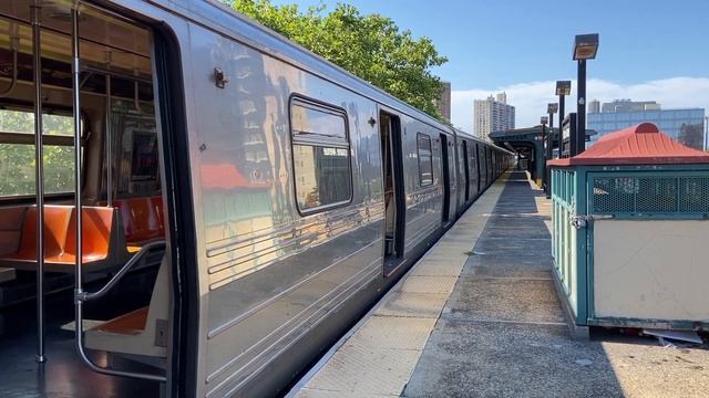 IND Culver Line: (D) And (F) Trains @ Neptune Avenue (R68, R160A-2, R160B)
