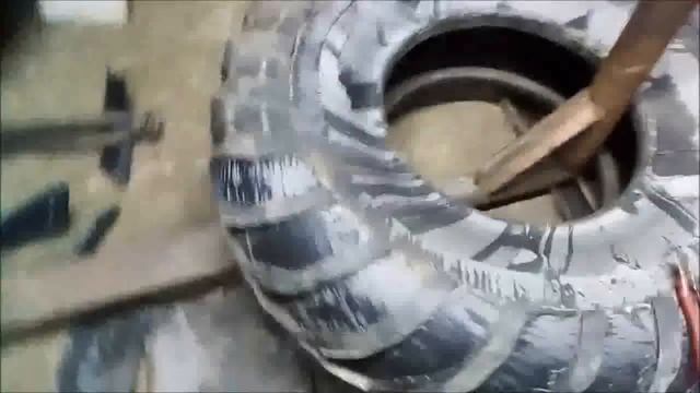 обдираю пакрышки от газ 66. смотреть онлайн