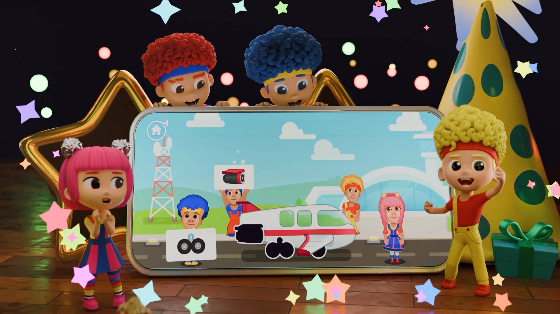 Играй и учись с играми от D Billions для детей | D Billions Детские Песни смотреть онлайн