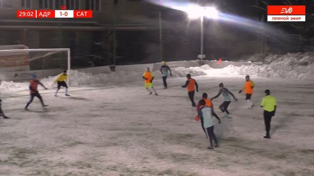 Fc Adrenaline - ЛФК Сатурн-2 | 2 тур EVO Winter Cup 2 | Прямая трансляция смотреть онлайн