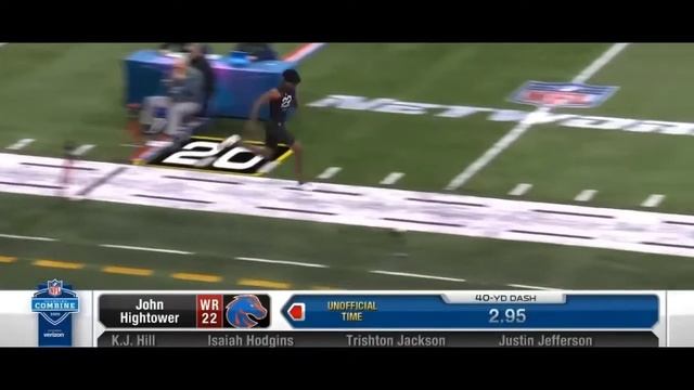 Philadelphia Eagles 2020 Wide Receiver Class **40 Yard Dash Times** смотреть онлайн