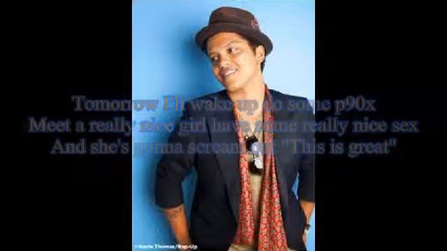 Bruno Mars The Lazy Song (lyrics) смотреть онлайн