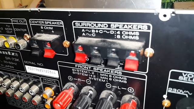 Marantz AV Surround Receiver SR-73 смотреть онлайн