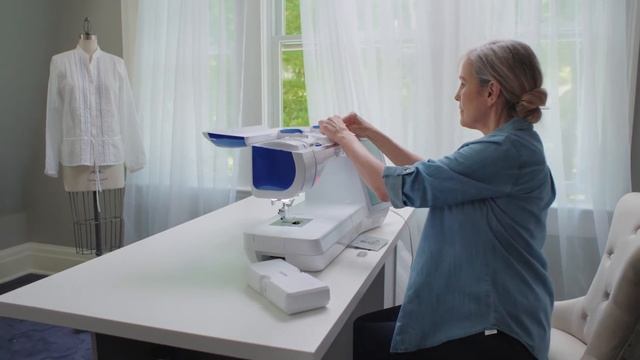 Spoel opwinden in 5 verschillende niveaus - Brother Luminaire Innov-is XP1 смотреть онлайн