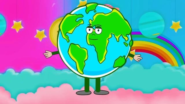 Şip Şap Şop | Meyveler Ve Gezegenler | Eğlenceli Bebek Ve Çocuk Şarkısı | Çizgi Film | Tele Mini