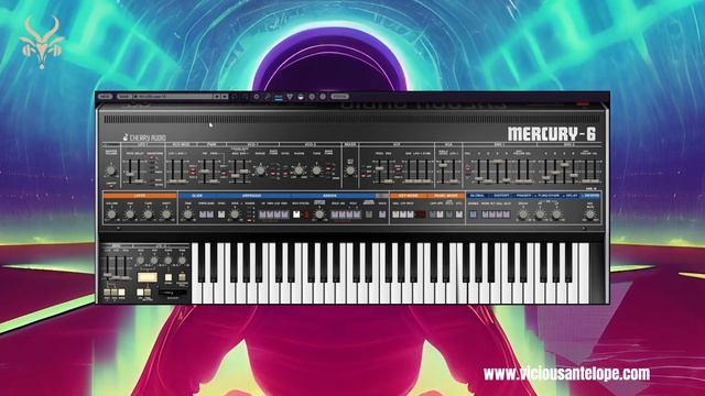 80's Flavored Synth Leads Presets for Cherry Audio Mercury-6 - Lead6 walkthrough Vicious Antelope смотреть онлайн