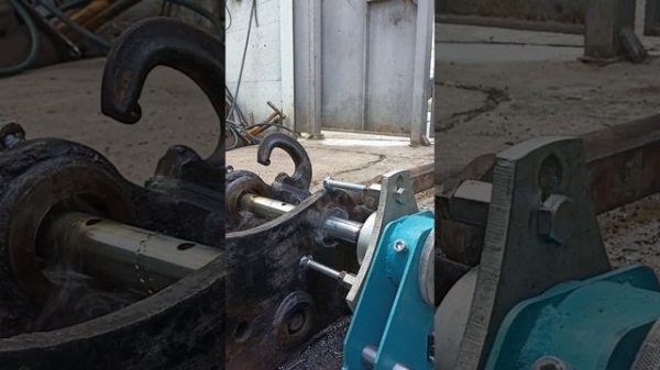 расточка мобильно расточным быстросьм эксковатора