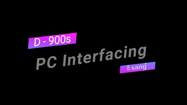D900s Calibration & Interfacing смотреть онлайн