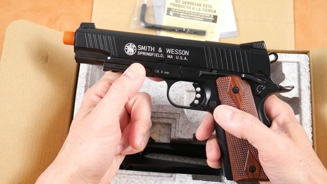 Airsoft Unboxing - Smith and Wesson 1911 Tac CO2 By Umarex смотреть онлайн