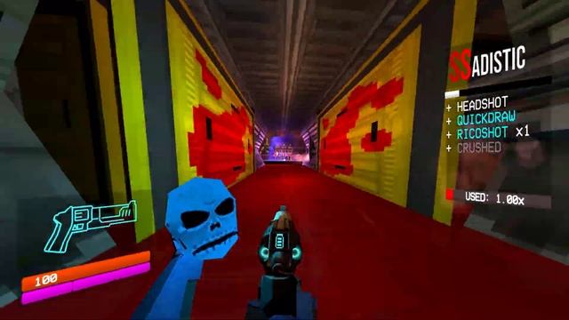 [Ultrakill] 0-2 - мясорубка стандартная сложность, P ранк, все секретки, локация секретного уровня