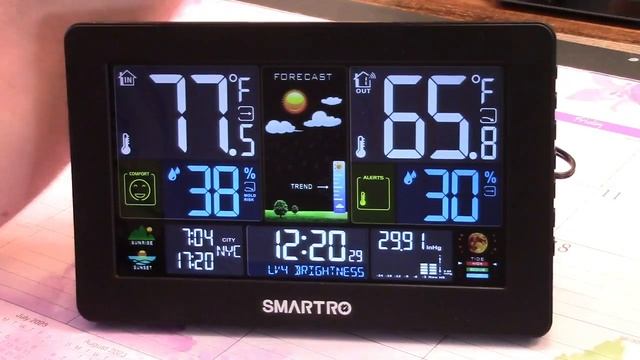 SMARTRO SC93 Wireless Weather Station Review смотреть онлайн